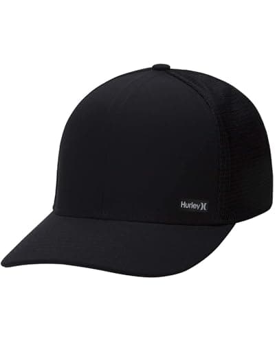 Hurley Men's H2O-Dri League Baseball Caps - Snapback Closure Classic Trucker Hats (S-XL)  
Hurley Men's H2O-Dri League B