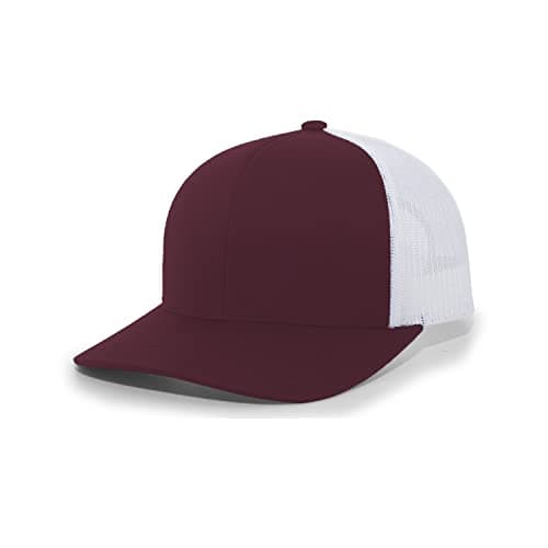 Pacific Headwear Snapback Trucker: Stylish Unisex Cap for Everyday WearComfortable All-Day Cap for Men and WomenSnapback — Cardinal/White/Cardinal