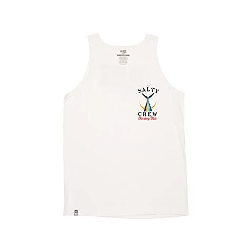 Salty Crew Men's Tailed Tank + Summer Men's Tailed Swim Tank + Versatile Tailed Swimwear for Men + Quick-Dry Material +