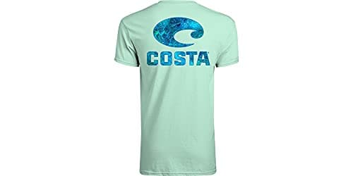 Costa Del Mar Men's Mossy Oak Short Sleeve Crewneck T-Shirt for Outdoor Adventures Comfort and Style — Chill