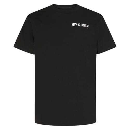 Costa Del Mar Costa Topwater T-Shirt for Men Water Sports Protection UV Protection Size L — Black