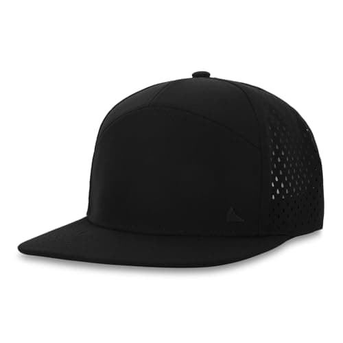 Salt Mafia Men's Waterproof 7 Panel Flat Brim Surfer Hat
| Salt Mafia Men's Waterproof Hats for Surfing and Outdoor Act — Blackout