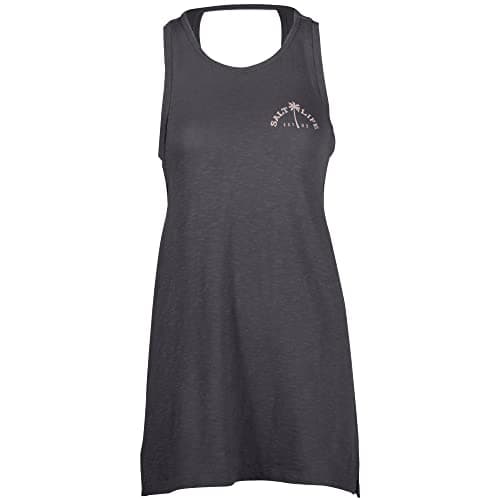 Salt Life Women's Charmer Dress + Beach Wear + Young Women + Lightweight and Breathable + Soft Fabric + Available in Var — Ebony