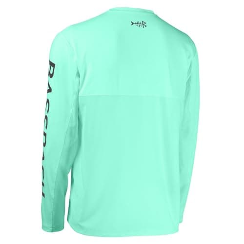 BASSDASH Sun Protection Fishing T-Shirt for Men UPF 50+ Long Sleeve Tee
| BASSDASH UV Protection Fishing T-Shirt for Me