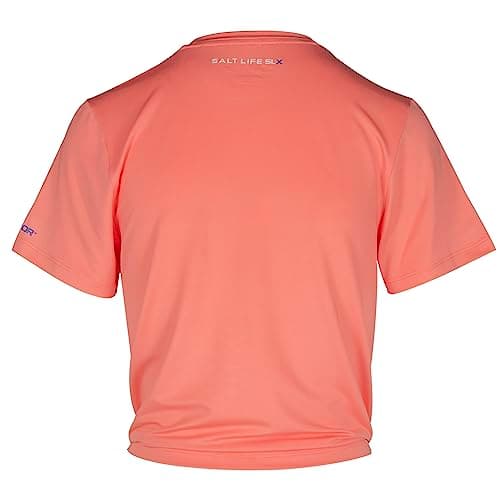 Salt Life Women's High Performane Crop Top for Outdoor Adventures Sun Protection