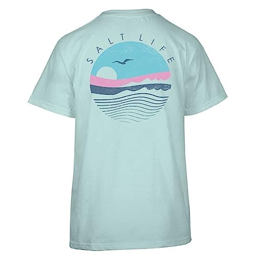 Salt Life Women's Unisex Short Sleeve Tee for Outdoor Summerathers
      
Salt Life Women's Comfortable Unisex Short Sle — Fresh Mint
