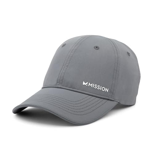 Mission Cooling UPF Performance Unisex One Size Hat for Workouts, Golf & Running
| UPF Performance Hat Mission Cooling — Charcoal