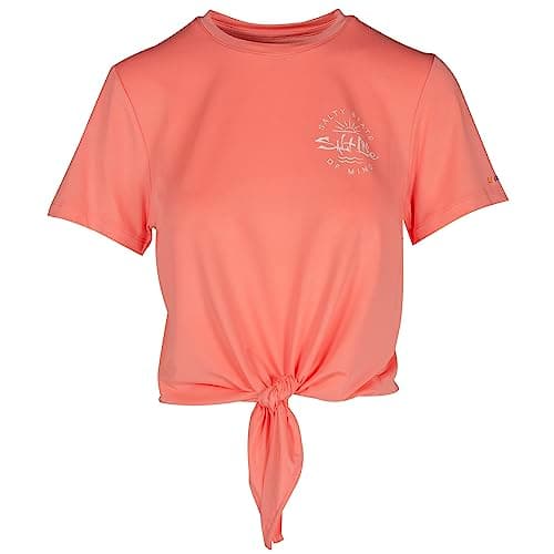 Salt Life Women's High Performane Crop Top for Outdoor Adventures Sun Protection