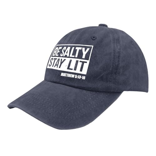 Be Salty Stay Lit Caps Funny Golf Hat Men's Trucker Hat for Golf Gifts for Mom
| Be Salty Stay Lit Caps Trucker Hat Men