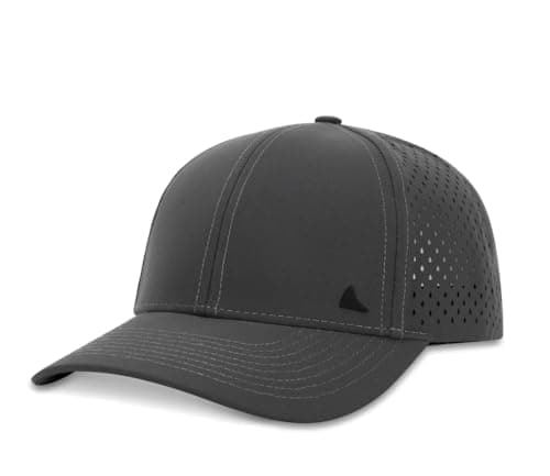 Salt Mafia Waterproof Hats for Men - 6 Panel Hat Curve Brim Snap Back Hat — Sharkskin