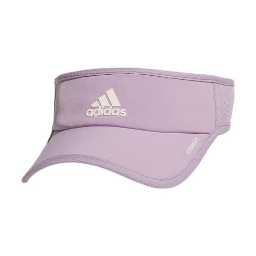Adidas Superlite Sun Visor Hat for Women Sport Performance Outdoor Activities — Preloved Fig Purple/Off White
