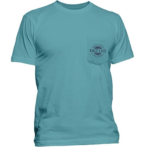 Salt Life Men's First Light Short Sleeve Classic Fit Shirt - Stylish & Comfortable Casual Wear for Men in Office and Out