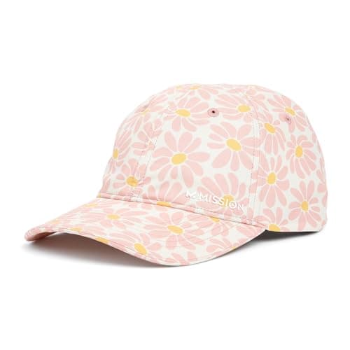 Mission Cooling UPF Performance Unisex One Size Hat for Workouts, Golf & Running
| UPF Performance Hat Mission Cooling — Daisy Coral Cloud