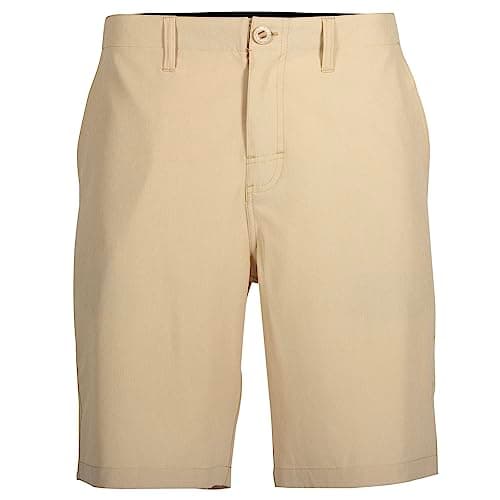 Salt Life Men's Comfortable Transition Hybrid Boardshorts for Water Sports and Beach Days in Black Size Medium  
Salt Li — Oatmilk