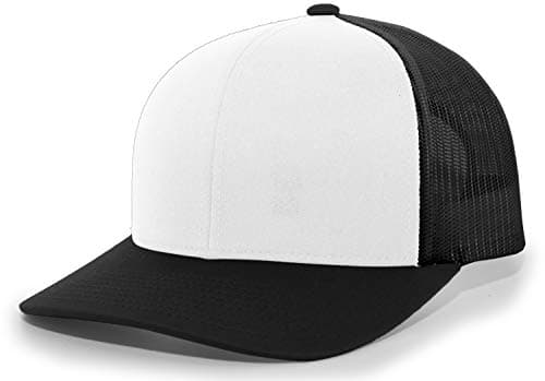 Pacific Headwear Snapback Trucker: Stylish Unisex Cap for Everyday WearComfortable All-Day Cap for Men and WomenSnapback — White/Black