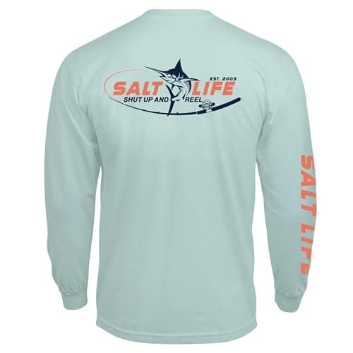 Salt Life Women's Classic Fit Long Sleeve Shirt for Casual Wear Comfort