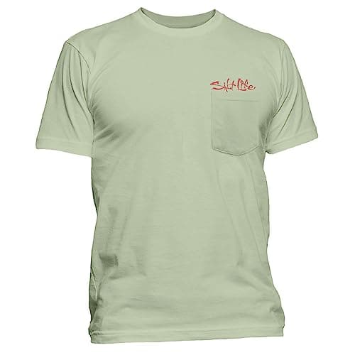 Salt Life Men's Last Call Short Sleeve Tee + Comfortable + Outdoor + Casual Style + 100% Cotton + Unisex Size Chart + Ho