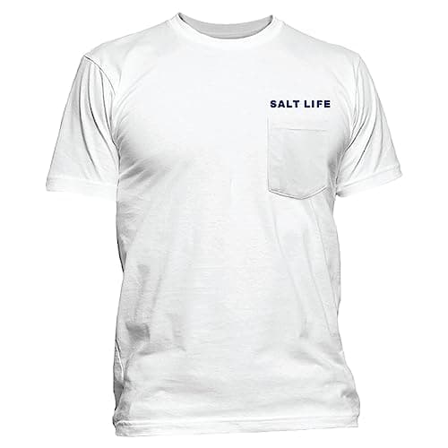 Salt Life Men's Comfortable Short Sleeve Tee for Summer Beach Wear  
Salt Life Men's Stylish Short Sleeve Tee for Casual