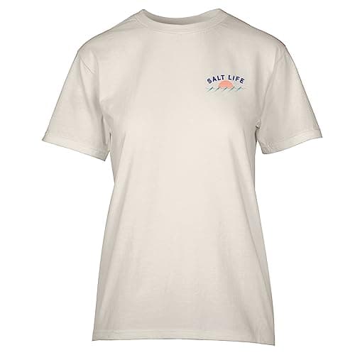 Salt Life Women's Sunset Jumpers Short Sleeve Tee for Casual Summer Wear