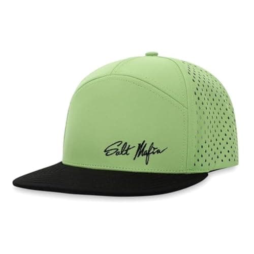 Salt Mafia Men's Waterproof 7 Panel Flat Brim Surfer Hat
| Salt Mafia Men's Waterproof Hats for Surfing and Outdoor Act — Seamless Volt