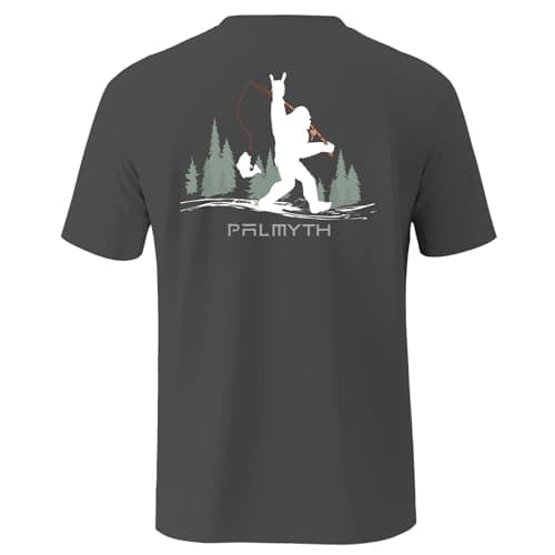 Palmyth Fishing Shirts for Men Short Sleeve UPF 50+ Sun Protection UV T-Shirt
| Palmyth Men's Short Sleeve Fishing Shir