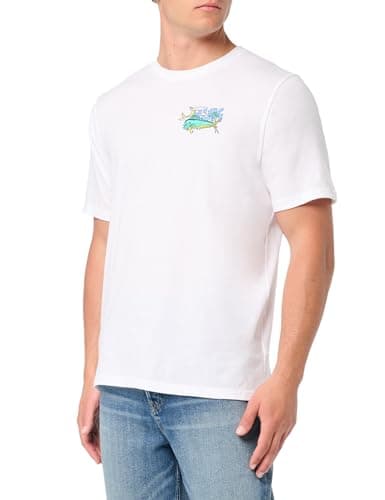 HUK Men's Quick-Dry Fishing Graphic Tee, Performance Short Sleeve, Water Sports Enthusiast
| HUK Men's Quick-Dry Fishin — Dolphin Dreams - White