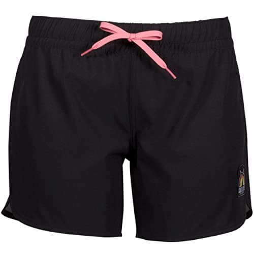 Salt Life Women's Durable Delfin Swim Short for Pool and Beach — Black