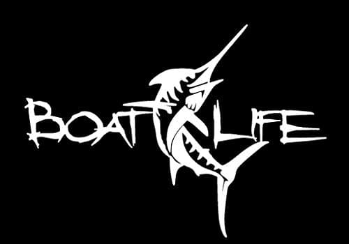 LLI Boat Life Swordfish Decal Vinyl Sticker for Cars Trucks Vans Walls Laptops - White - 5.5 x |9 in
| LLI Boat Life Sw