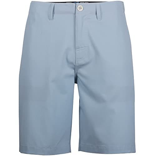 Salt Life Men's Comfortable Transition Walkshort for Outdoor Summer Activities — Blue Fog