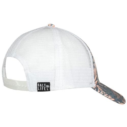 Salt Life Women's Jungle Vibes Hat + Summer Cooling + Wide Brim + Beach Vacation + UPF 50+ Protection + Straw Material +