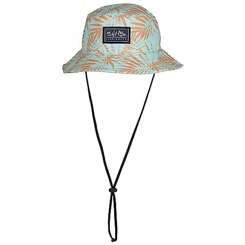Salt Life Jungle Vibes Bucket Hat Sea Glass for Men and Women Outdoor Activities Wide Brim Sun Protection Hat
| Salt Li