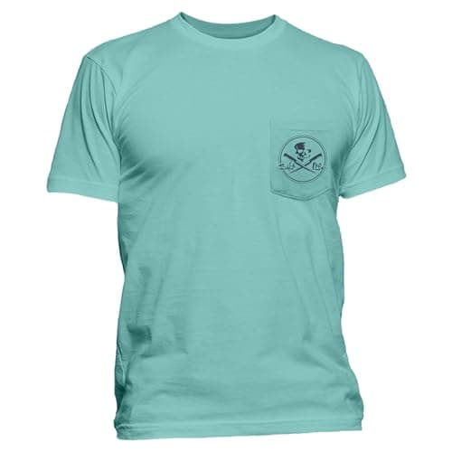 Salt Life Men's Stylish Skull and Fillet Tee Perfect for Outdoor Adventures in Regular Fit