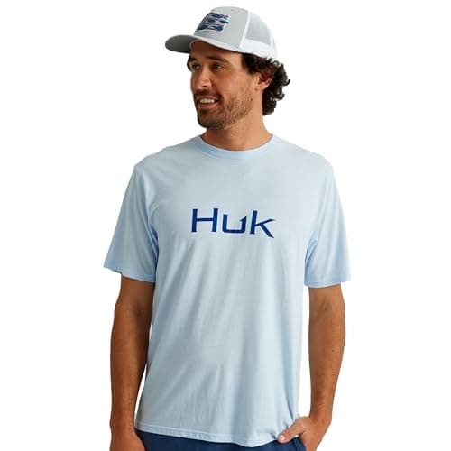 HUK Men's Performance Fishing Quick-Dry Short Sleeve Tee
| HUK Men's Fishing Logo Quick-Dry Short Sleeve Tee
| HUK Men' — Logo 2.0 - Ice Blue