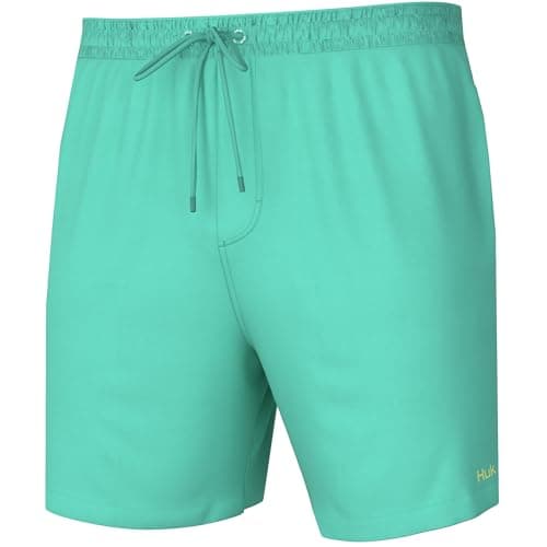 HUK Pursuit Volley Quick-Dry Fishing Shorts for Men Fast Drying Breathable Water Resistant Perfect for Summer Fishing Tr — Bermuda