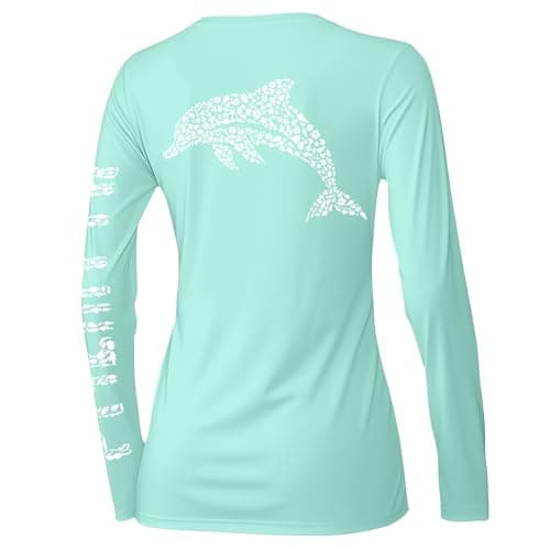 Palmyth Women's Fishing Shirt UPF 50 Sun Protection for Summer Fishing Outings
| Palmyth Long Sleeve Women's Fishing Sh