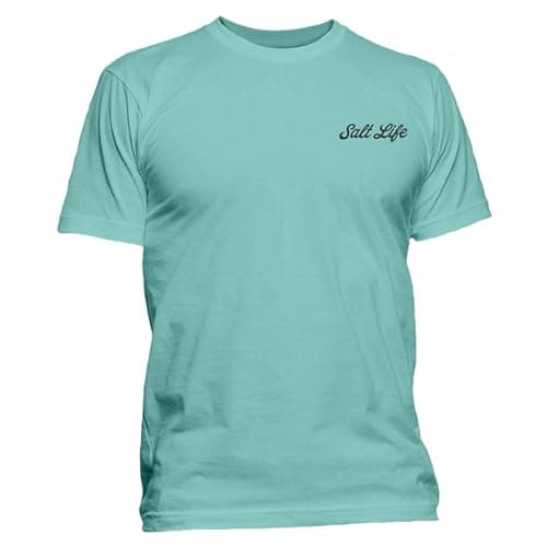 Salt Life Men's Fashionable and Comfortable Clawed Catch Short Sleeve Tee for Outdoor Adventures in Summer Sun