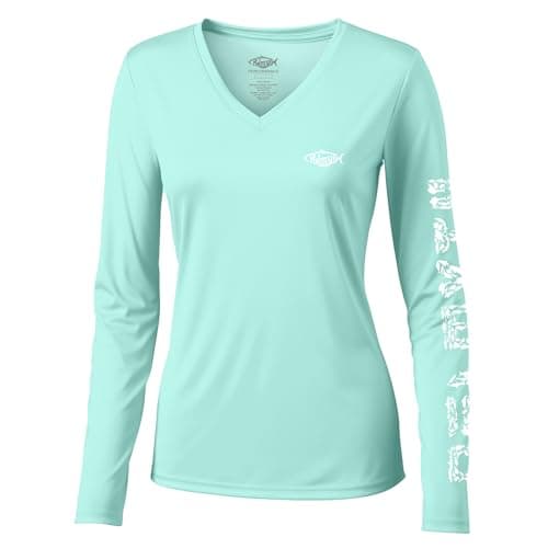 Palmyth Women's Fishing Shirt UPF 50 Sun Protection for Summer Fishing Outings
| Palmyth Long Sleeve Women's Fishing Sh