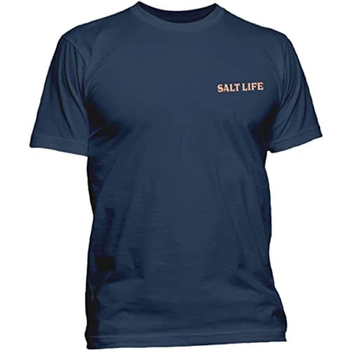 Salt Life Men's Drink Like a Fish Short Sleeve Crew Neck Tee for Summer Beach Style  
Salt Life Men's Drink Like a Fish