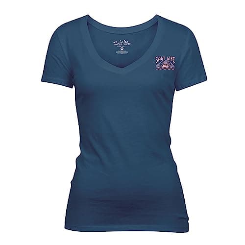 Salt Life Women's Good Morning Sunshine Short Sleeve V-Neck Tee for Summer Fun
| Salt Life Women's Good Morning Sunshin