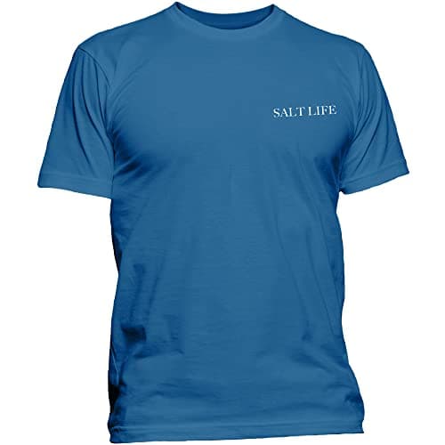 Salt Life Men's Comfortable Grouper Flag Short Sleeve Crew Neck Tee for Summer Beach Camping  
Salt Life Men's Stylish G
