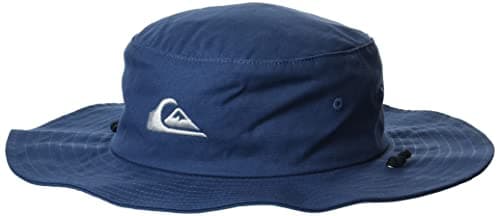 Quiksilver Men's Sun Protection Floppy Visor Bucket Hat for Outdoor Activities Wide Brim UV Protectionuppy Hat Size: S-M — India Ink
