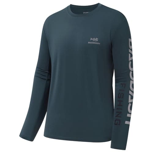 UV Protection Fishing T-Shirts for Men Global Recycled Standard UPF 50+
| Men's Long Sleeve Fishing T-Shirt UV Protecti — Slate Blue/Grey Logo