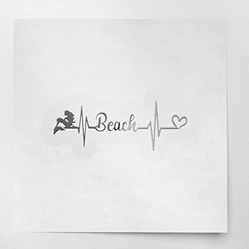 Decal Stickers Mermaid Beach Love Hologram Set of 2 Premium Waterproof ANDstic909452HO  
Decal Stickers Mermaid Beach Lo — Metallic Silver