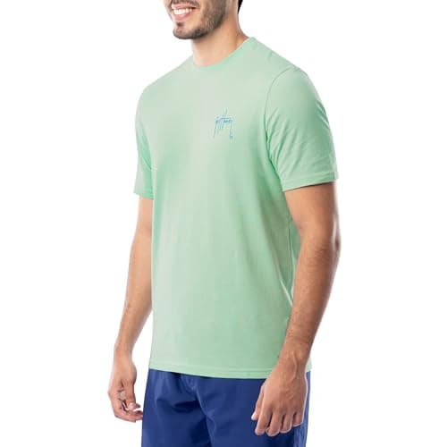 Guy Harvey Men’s Short Sleeve Cotton Graphic T-shirt + Bestseller + Casual Wear + Lightweight + Breathable + Multiple Co