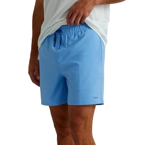 HUK Pursuit Volley Quick-Dry Fishing Shorts for Men Fast Drying Breathable Water Resistant Perfect for Summer Fishing Tr