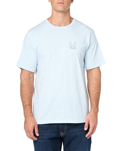 HUK Men's Quick-Dry Fishing Graphic Tee, Performance Short Sleeve, Water Sports Enthusiast
| HUK Men's Quick-Dry Fishin — Huk Salute - Ice Water