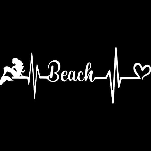 Decal Stickers Mermaid Beach Love Hologram Set of 2 Premium Waterproof ANDstic909452HO  
Decal Stickers Mermaid Beach Lo — White