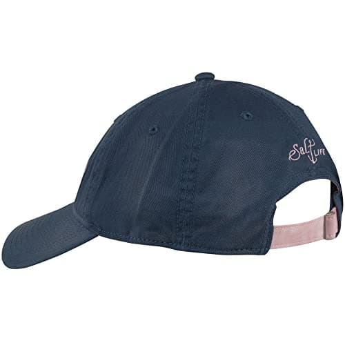 Salt Life Salty Anchor Youth Hat, Washed Navy: Cool Summer Beach Style for Teens, Outdoor Activities, Adjustable Fit and