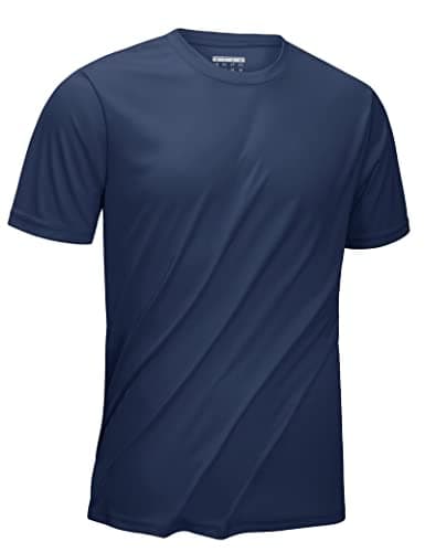 KEFITEVD Men's UPF 50+ Quick Dry Sun Protection Rashguard Shirt for Fishing and Workout
| KEFITEVD Men's SPF 50 Quick D — Navy