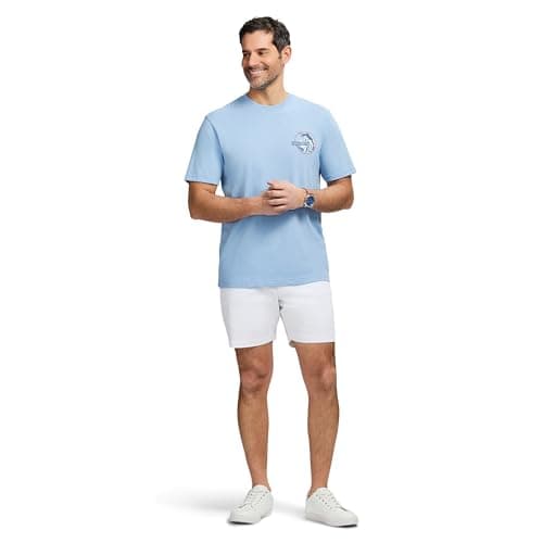 IZOD Men's Short Sleeve Graphic T-Shirt | Casual Wear | Comfortable and Stylish | Made with High-Quality Cotton | Availa